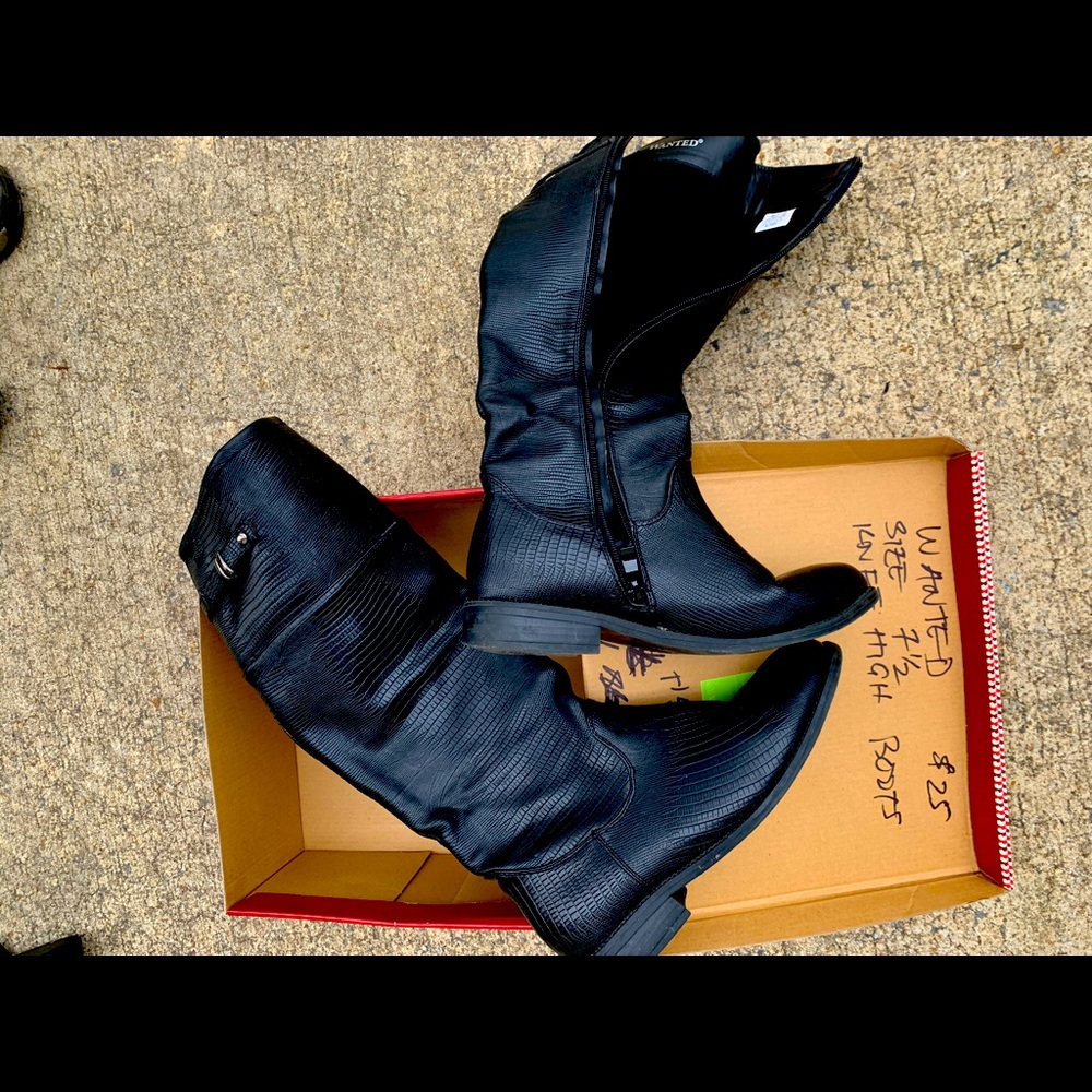 Wanted Knee High boot